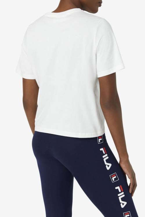 Fila Miss Eagle Tee Naisten T Paidat Valkoinen | Fila291LC