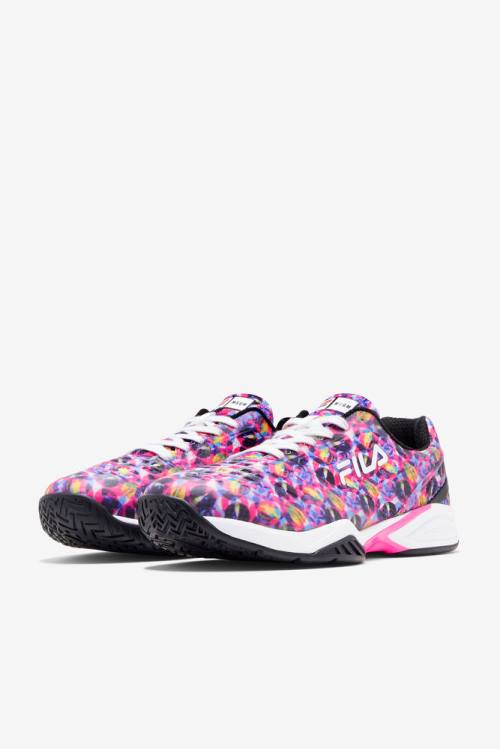 Fila Msgm X Axilus 2 Energized Miesten Tenniskengät Valkoinen Pinkki Monivärinen | Fila146DU