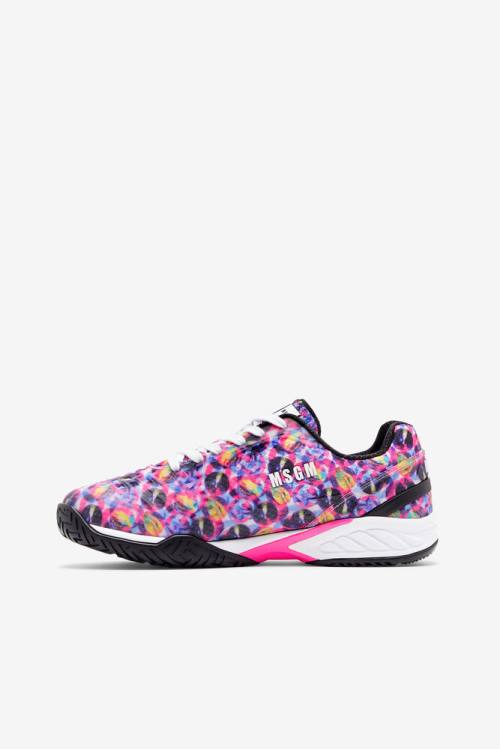 Fila Msgm X Axilus 2 Energized Naisten Tenniskengät Valkoinen Pinkki Monivärinen | Fila863ML