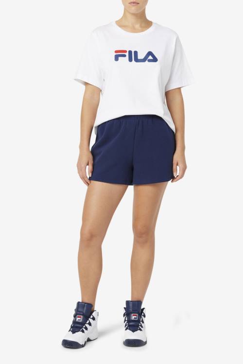 Fila Nalani Naisten Shortsit Laivastonsininen | Fila512BS