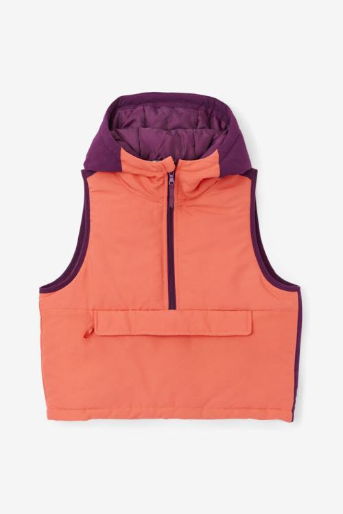 Fila Nevaeh Half Zip Vest Naisten Takki Punainen | Fila841QL