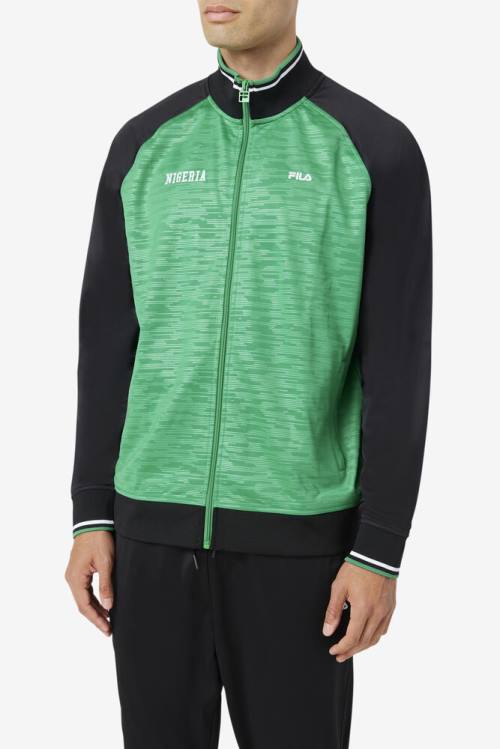Fila Nigeria Track Naisten Takki Mustat Valkoinen | Fila643ZH