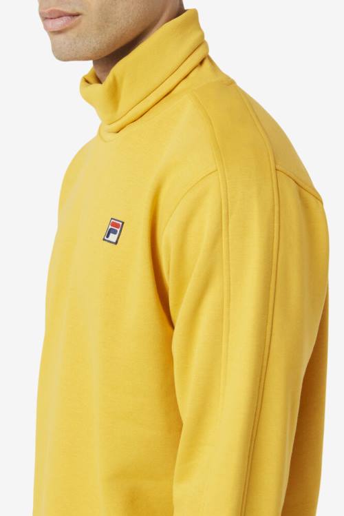 Fila Noah Fleece Turtleneck Miesten Puserot Kultaiset | Fila328WV