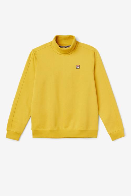 Fila Noah Fleece Turtleneck Miesten Puserot Kultaiset | Fila328WV