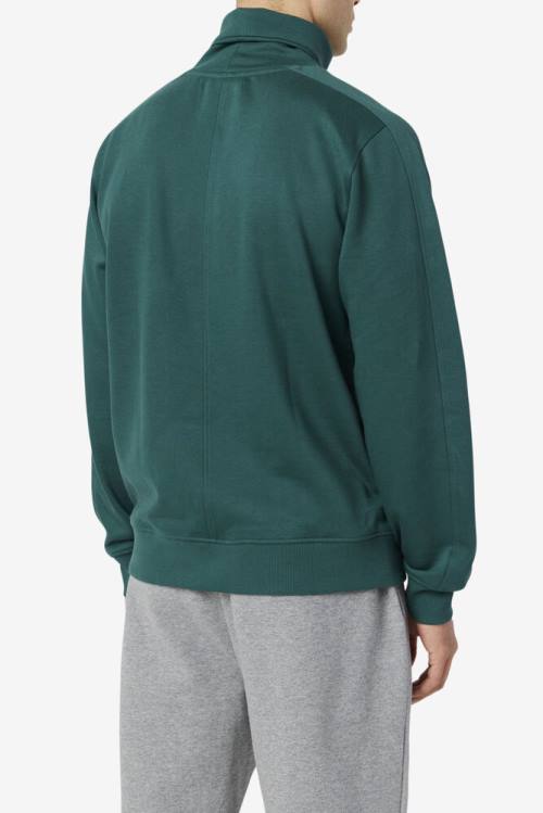 Fila Noah Fleece Turtleneck Miesten Puserot Oliivinvihreä | Fila642ZC