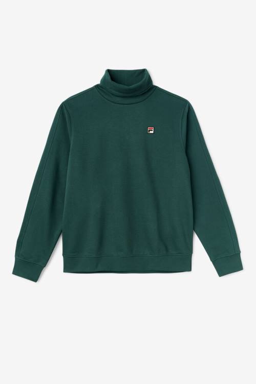 Fila Noah Fleece Turtleneck Miesten Puserot Oliivinvihreä | Fila642ZC
