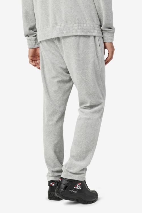 Fila O-fit Velour Miesten Housut Harmaat | Fila102LI