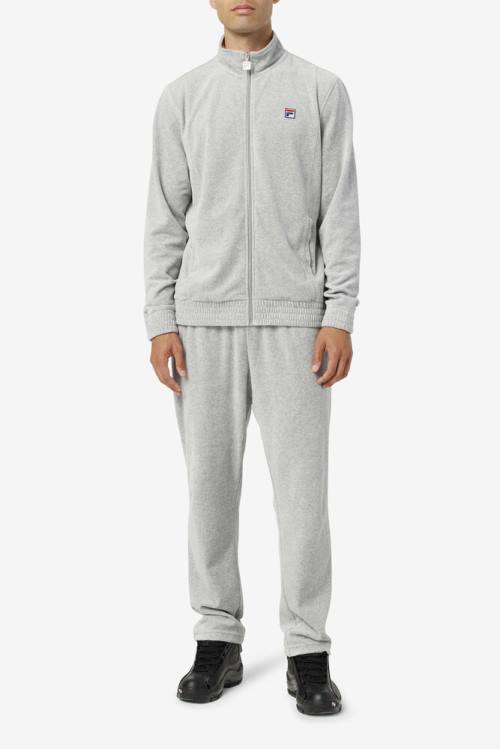 Fila O-fit Velour Miesten Housut Harmaat | Fila102LI
