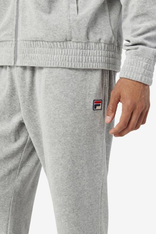 Fila O-fit Velour Miesten Housut Harmaat | Fila102LI