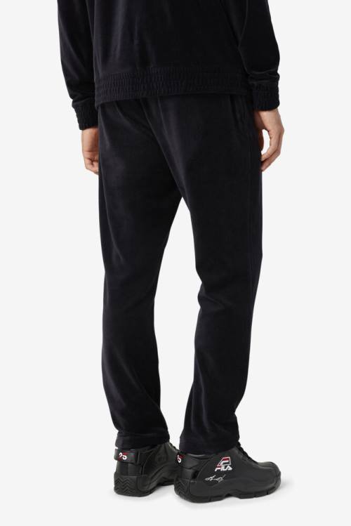 Fila O-fit Velour Miesten Housut Mustat | Fila402NY