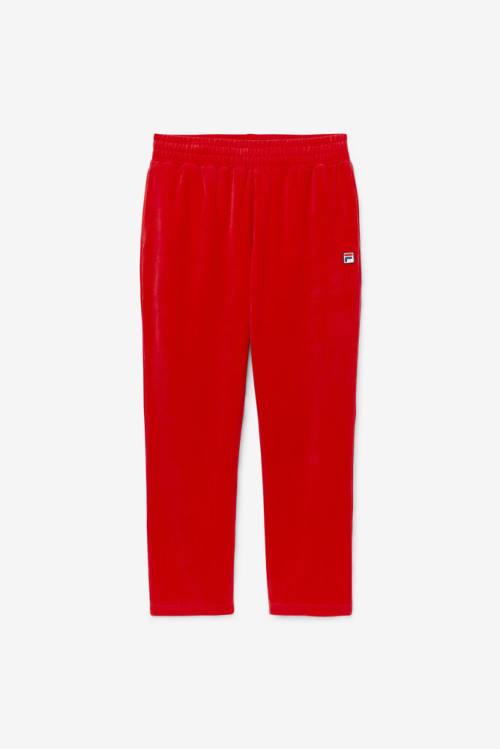 Fila O-fit Velour Miesten Housut Punainen | Fila835NA