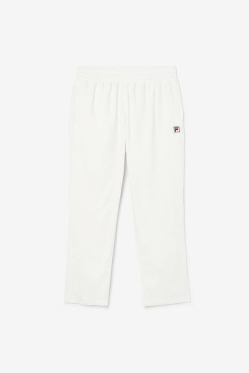 Fila O-fit Velour Miesten Housut Valkoinen | Fila627JM