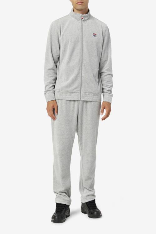 Fila O-fit Velour Miesten Takki Harmaat | Fila035EG