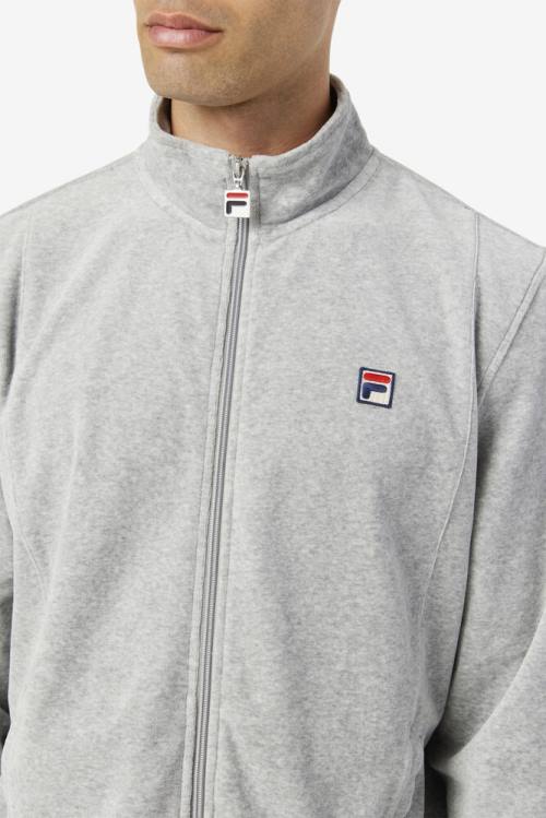 Fila O-fit Velour Miesten Takki Harmaat | Fila035EG