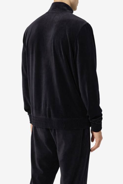 Fila O-fit Velour Miesten Takki Mustat | Fila752HL