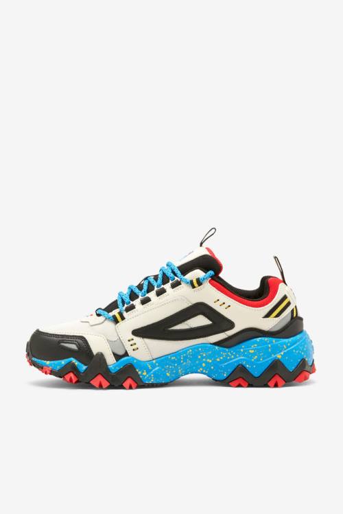 Fila Oakmont TR Miesten Tennarit Hopea Mustat Sininen | Fila342NH