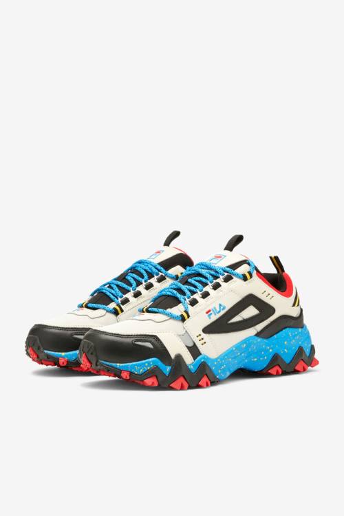 Fila Oakmont TR Miesten Tennarit Hopea Mustat Sininen | Fila342NH