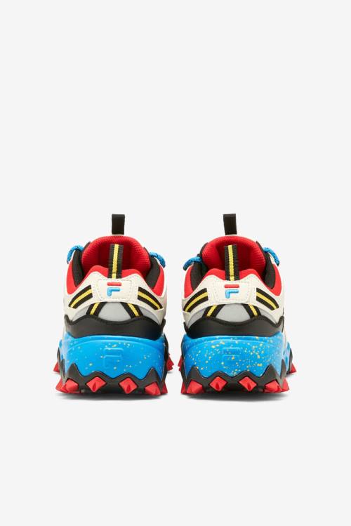 Fila Oakmont TR Miesten Tennarit Hopea Mustat Sininen | Fila342NH