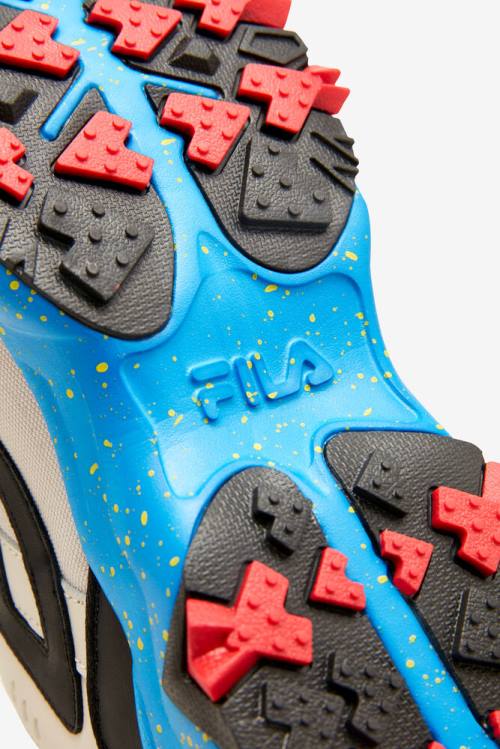 Fila Oakmont TR Miesten Tennarit Hopea Mustat Sininen | Fila342NH