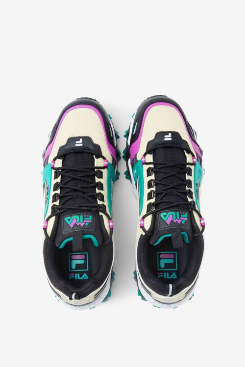 Fila Oakmont TR Miesten Tennarit Mustat Kerma Vihreä | Fila204UJ