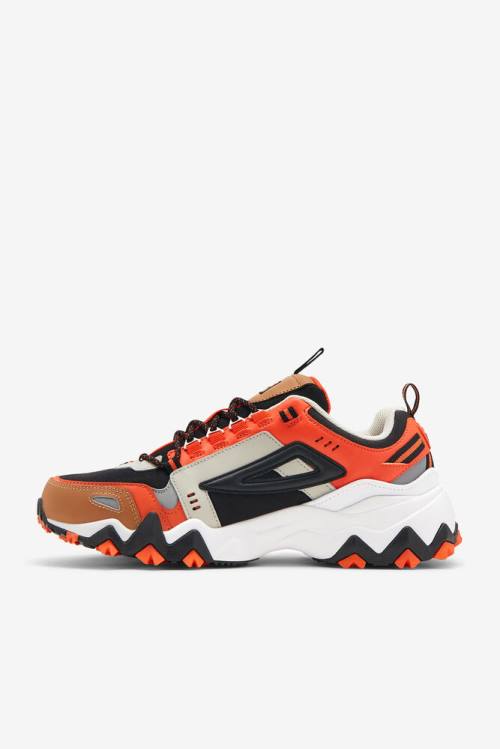 Fila Oakmont TR Miesten Tennarit Mustat Valkoinen Oranssi | Fila251WM