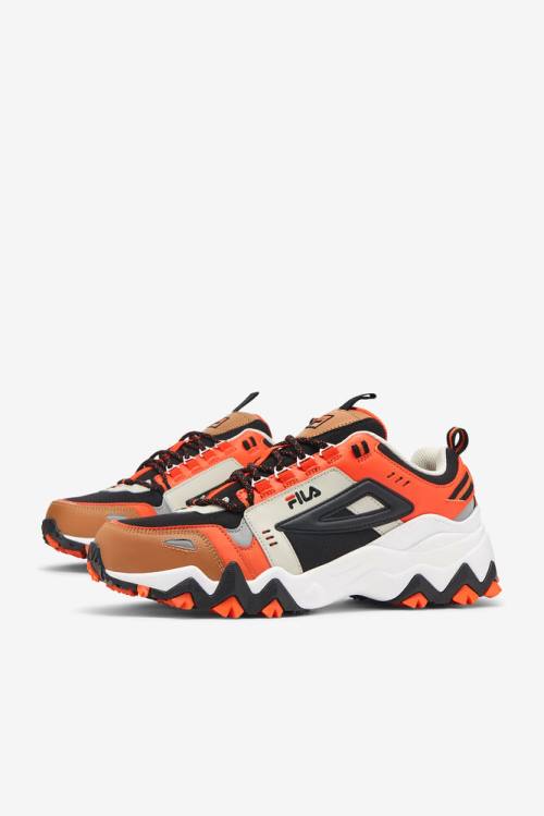 Fila Oakmont TR Miesten Tennarit Mustat Valkoinen Oranssi | Fila251WM