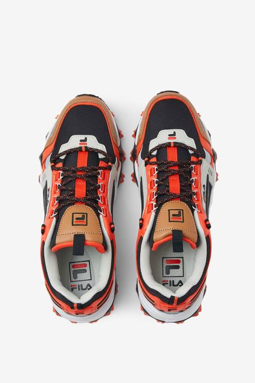 Fila Oakmont TR Miesten Tennarit Mustat Valkoinen Oranssi | Fila251WM