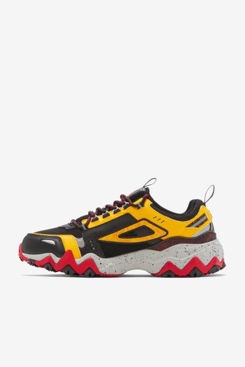 Fila Oakmont TR Miesten Tennarit Mustat Sitruuna Punainen | Fila453BT