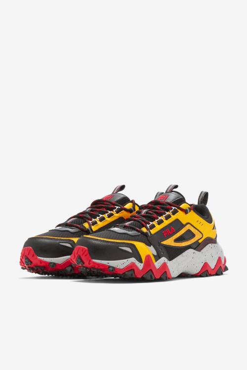 Fila Oakmont TR Miesten Tennarit Mustat Sitruuna Punainen | Fila453BT