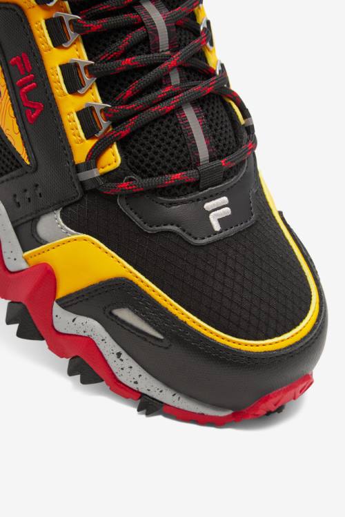 Fila Oakmont TR Miesten Tennarit Mustat Sitruuna Punainen | Fila453BT