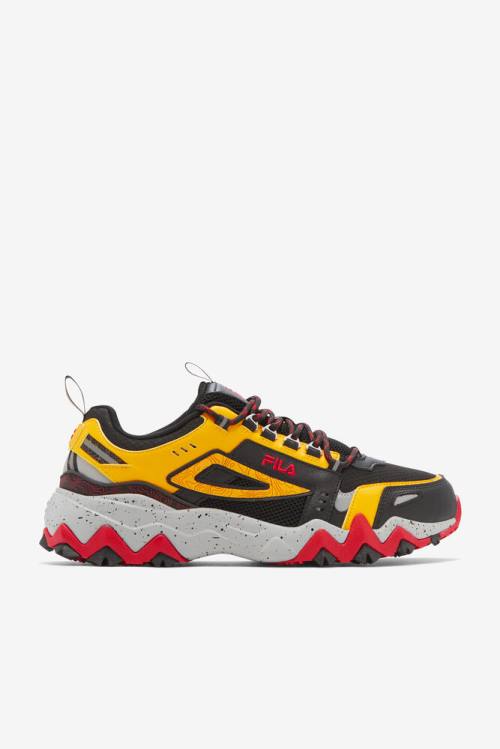 Fila Oakmont TR Miesten Tennarit Mustat Sitruuna Punainen | Fila453BT