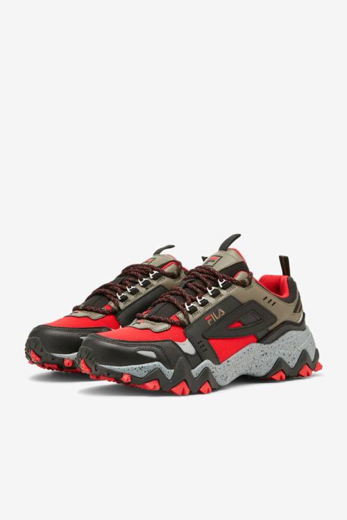 Fila Oakmont TR Miesten Tennarit Punainen Mustat | Fila531NH