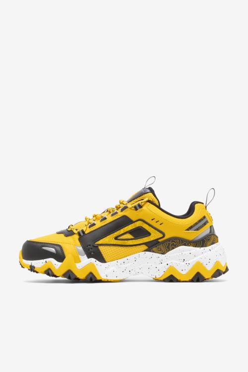 Fila Oakmont TR Miesten Tennarit Sitruuna Mustat Valkoinen | Fila631GN