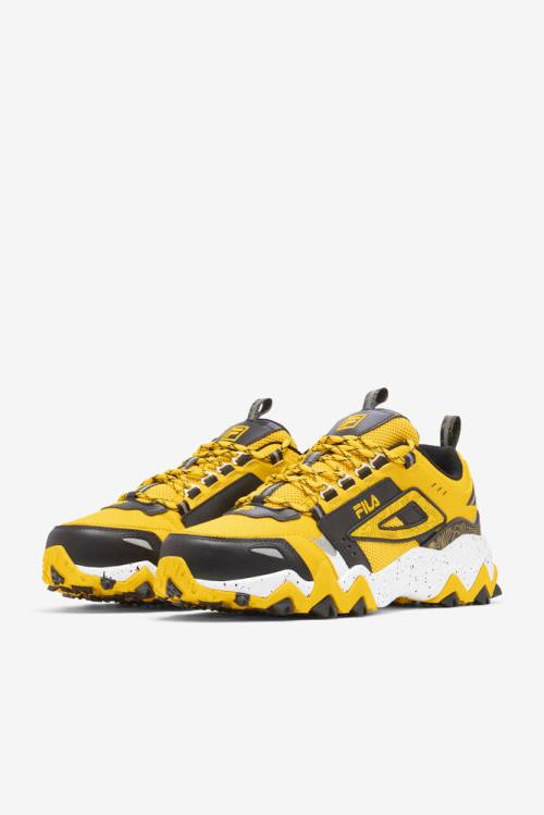 Fila Oakmont TR Miesten Tennarit Sitruuna Mustat Valkoinen | Fila631GN