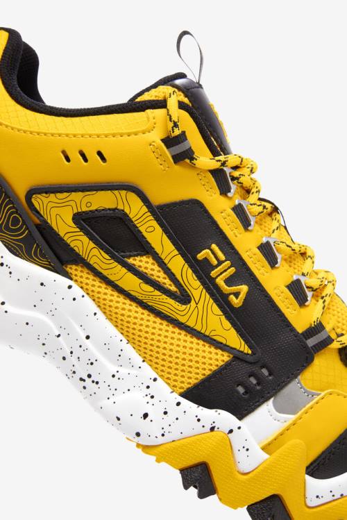 Fila Oakmont TR Miesten Tennarit Sitruuna Mustat Valkoinen | Fila631GN