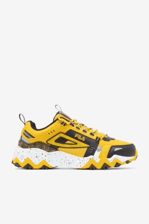 Fila Oakmont TR Miesten Tennarit Sitruuna Mustat Valkoinen | Fila631GN