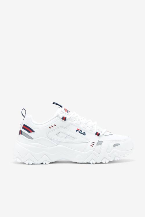 Fila Oakmont TR Miesten Tennarit Valkoinen Laivastonsininen Punainen | Fila912TD