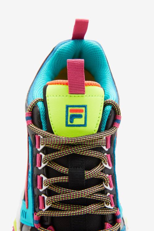 Fila Oakmont TR Naisten Tennarit Mustat Pinkki Keltainen | Fila572UQ