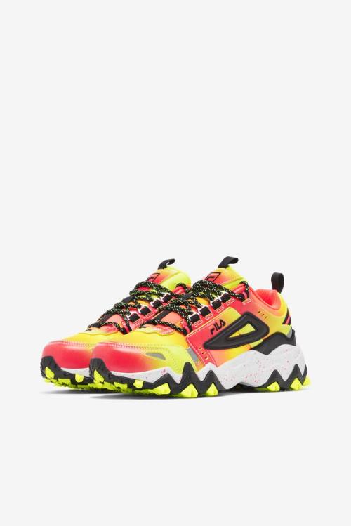 Fila Oakmont TR Naisten Tennarit Pinkki Keltainen Mustat | Fila547HO