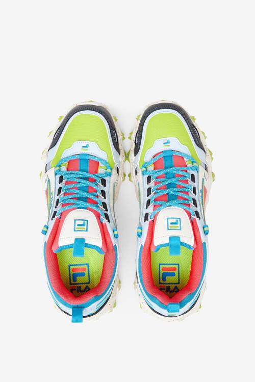 Fila Oakmont TR Naisten Tennarit Pinkki Hopea Vaaleanvihreä | Fila743YR