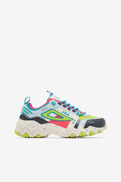 Fila Oakmont TR Naisten Tennarit Pinkki Hopea Vaaleanvihreä | Fila743YR