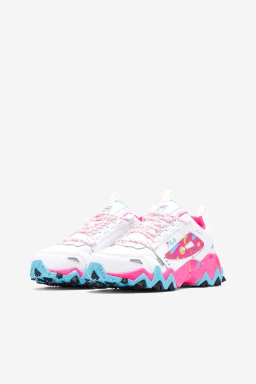 Fila Oakmont TR Naisten Tennarit Valkoinen Pinkki | Fila726XB