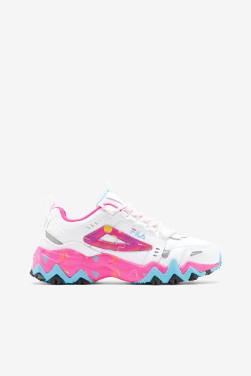 Fila Oakmont TR Naisten Tennarit Valkoinen Pinkki | Fila726XB