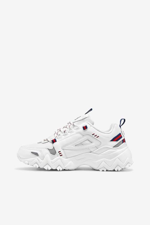 Fila Oakmont TR Naisten Tennarit Valkoinen Laivastonsininen Punainen | Fila816ER