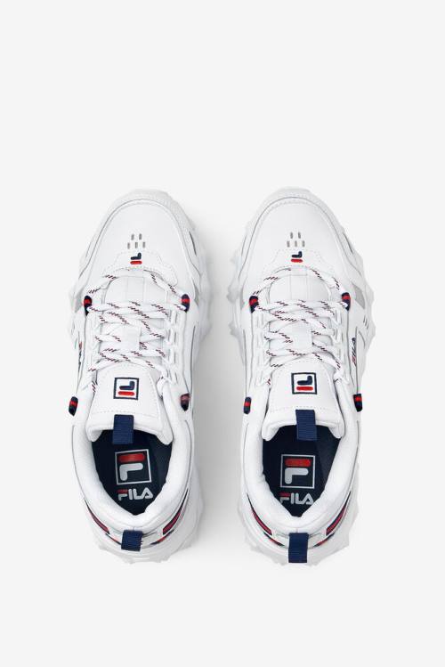 Fila Oakmont TR Naisten Tennarit Valkoinen Laivastonsininen Punainen | Fila816ER