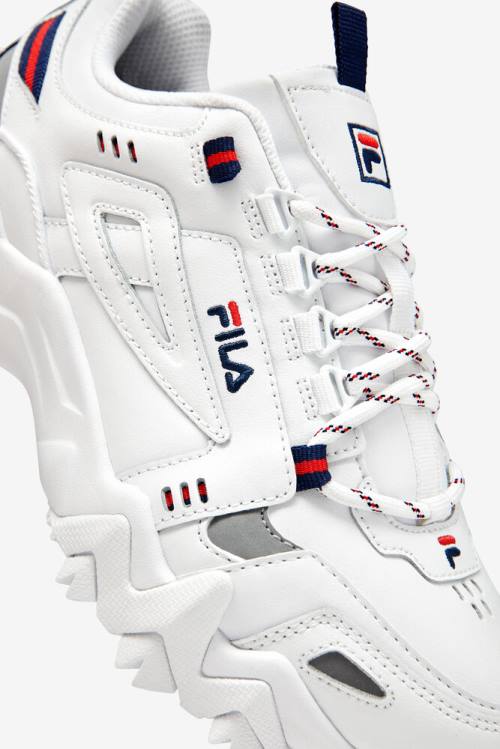 Fila Oakmont TR Naisten Tennarit Valkoinen Laivastonsininen Punainen | Fila816ER