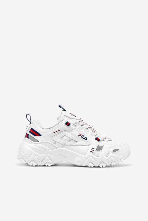 Fila Oakmont TR Naisten Tennarit Valkoinen Laivastonsininen Punainen | Fila816ER