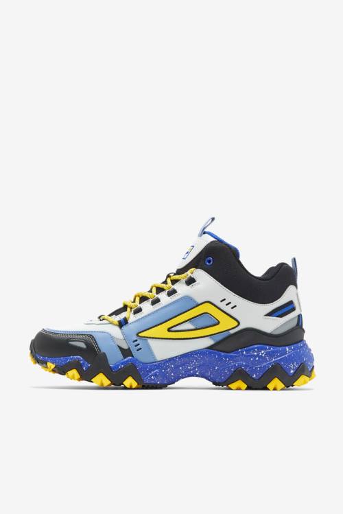 Fila Oakmont Tr Mid Miesten Saappaat Harmaat Mustat Sininen | Fila847XY