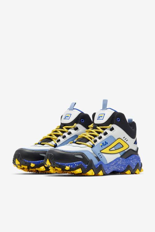 Fila Oakmont Tr Mid Miesten Saappaat Harmaat Mustat Sininen | Fila847XY