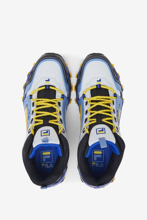Fila Oakmont Tr Mid Miesten Saappaat Harmaat Mustat Sininen | Fila847XY